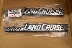 Toyota Land Cruiser - Loghi originali