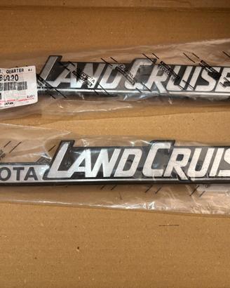 Toyota Land Cruiser - Loghi originali