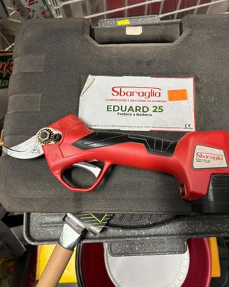 Forbice a batteria sbaragalia eduard 25 pro