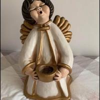 Angioletto in ceramica Thun 55 cm anni 90