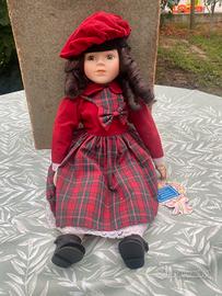 Bambola di Porcellana Vintage "The Promenade Colle