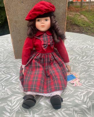 Bambola di Porcellana Vintage "The Promenade Colle