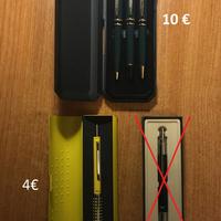 Penne da collezione e pezzi di ricambio