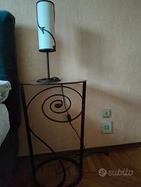 Coppia comodini Ciacci in ferro battuto 