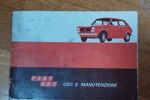 Libretto uso e manutenzione Fiat 127