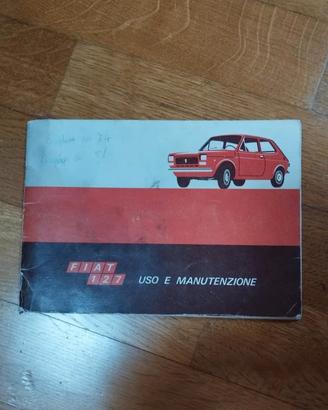 Libretto uso e manutenzione Fiat 127