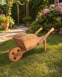 carriola in legno fai da te