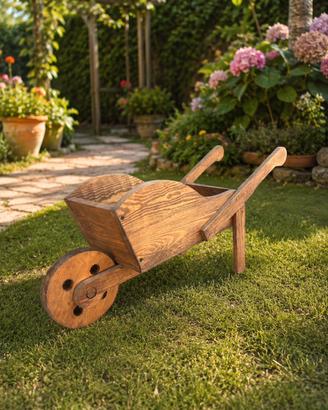 carriola in legno fai da te