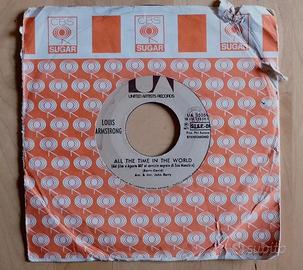 Louis Armstrong - All The Time In The World 45 gir