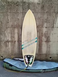 Tavola surf Fusion Surfboard, 6'3" fish