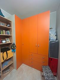 armadio + libreria + comodino