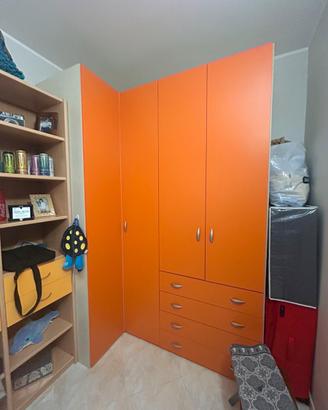 armadio + libreria + comodino