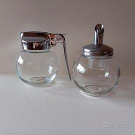 Dosatore porta latte e dosatore zucchero 1980