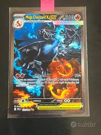 Pokemon mega charizard x ex 125/094 PFL IT