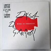 DALLA DE GREGORI WORK IN PROGRESS 4 LP LIVE, 180 g