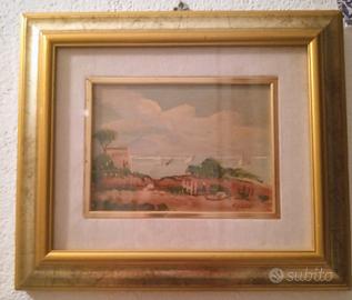 quadro firmato primi del 900