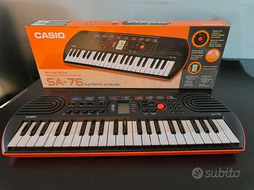 Tastiera CASIO SA-76 44 tasti + custodia imbottita
