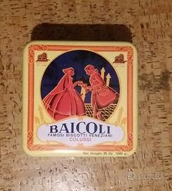 Vecchia scatola di latta Baicoli