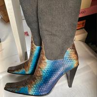 stivali texani pitone vero Giancarlo Paoli 39