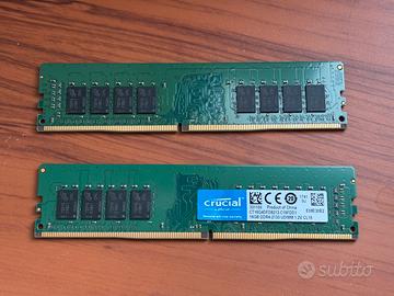 Crucial 2x16gb DDR4 32gb