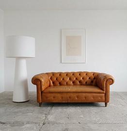 Divano Chesterfield 2 posti vintage