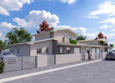 Villa di 120 m² con 3 locali e box auto a Occhiobe