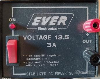 Alimentatore stabilizzato 13,5v 3a radioamatori