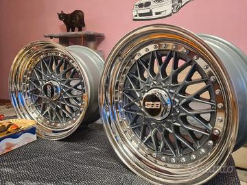 cerchi bbs rs bmw 17 4x100 scomponibili 