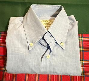 Camicia uomo Ilario Veneziani azzura, tg 38(S)