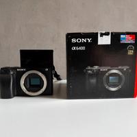 Sony A6400 - Body, accessori, scatola - Come Nuova