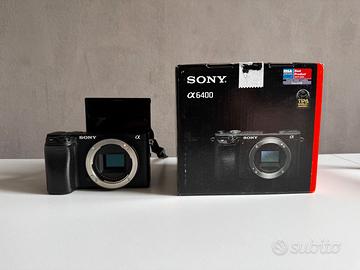 Sony A6400 - Body, accessori, scatola - Come Nuova