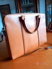 Borsa tracolla pelle Gianni Conti unisex nuova