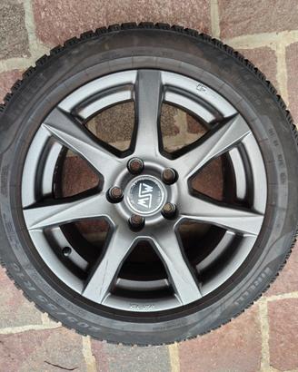 cerchi e gomme Pirelli m+s 205/55/16 91h