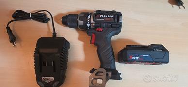 Trapano avvitatore Parkside Performance completo 