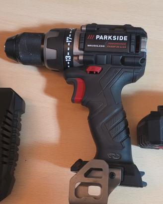 Trapano avvitatore Parkside Performance completo 