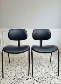 Coppia Sedie VELCA – Vintage Anni '80 – Design Ita