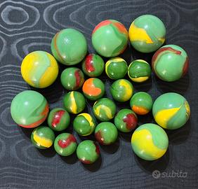 Biglie vintage da collezione