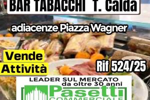 BAR TABACCHI TAVOLA CALDA adiacente Piazza Wagner