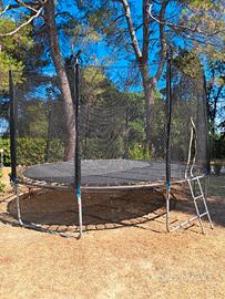 Trampolino Tectake 427 cm