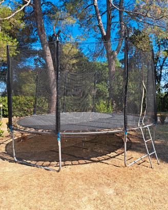 Trampolino Tectake 427 cm