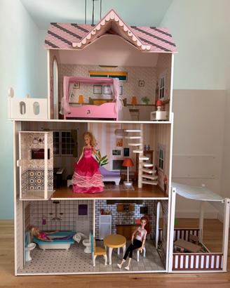 Casa Barbie in legno