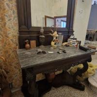 Consolle e specchiera antiche