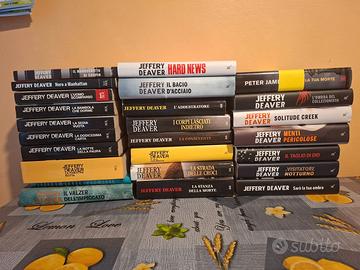 Grande lotto libri Jeffery Deaver