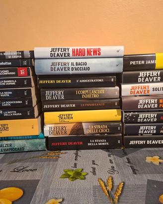 Grande lotto libri Jeffery Deaver