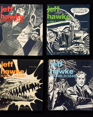 Lotto 4 volumi JEFF HAWKE Milano Libri