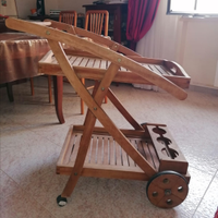 Carrello porta vivande Balau Collection