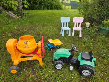 giochi da giardino vari