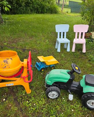 giochi da giardino vari