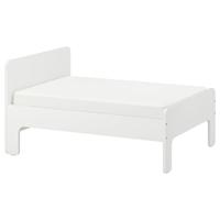 Letto allungabile ikea slakt bianco 80x200