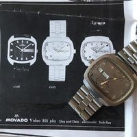 Orologio meccanico carica automatica Movado